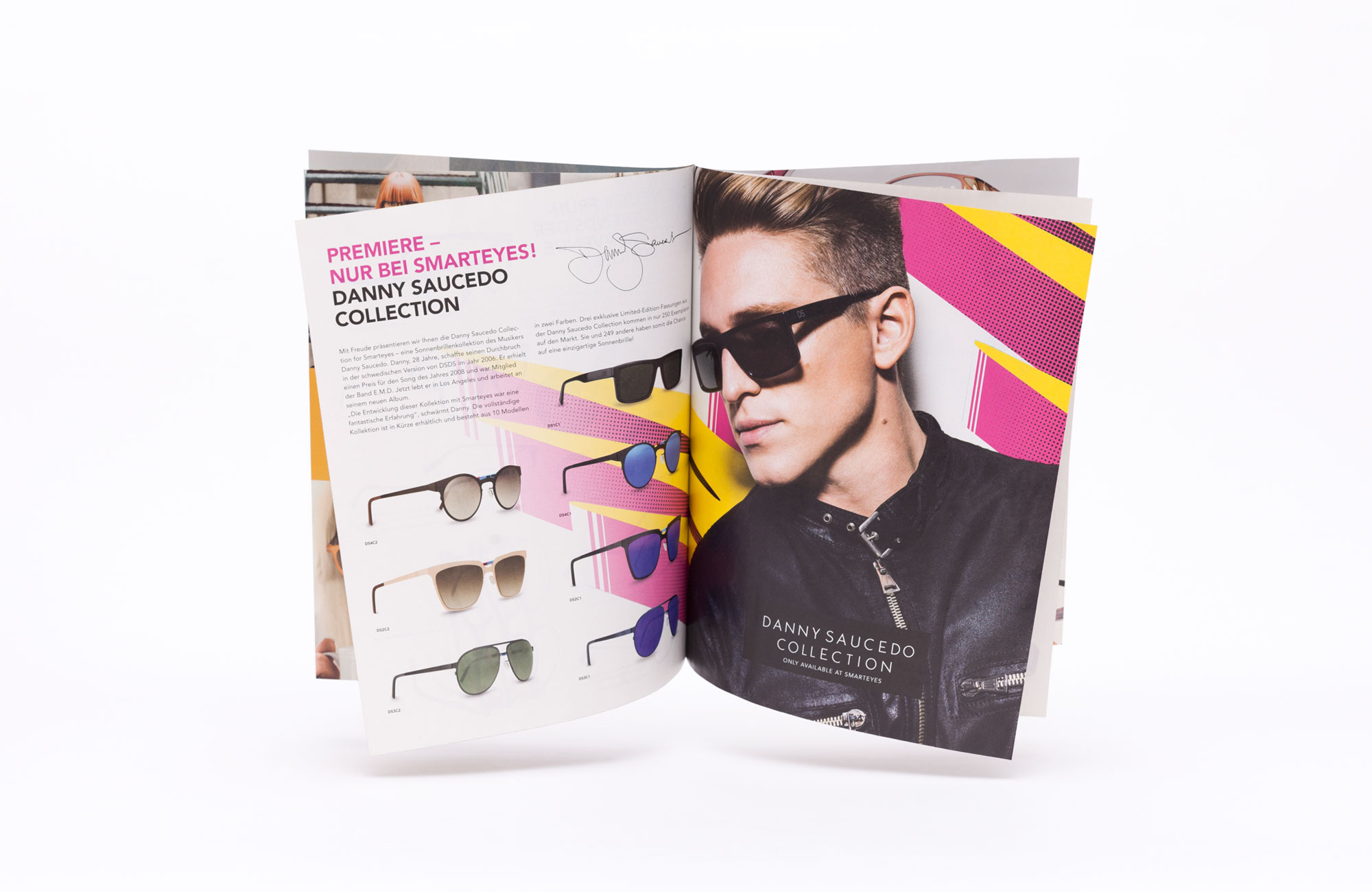 75a Büro für Gestaltung aus Stuttgart entwirft neues Kundenmagazin für den schwedischen Brillenhersteller smarteyes
