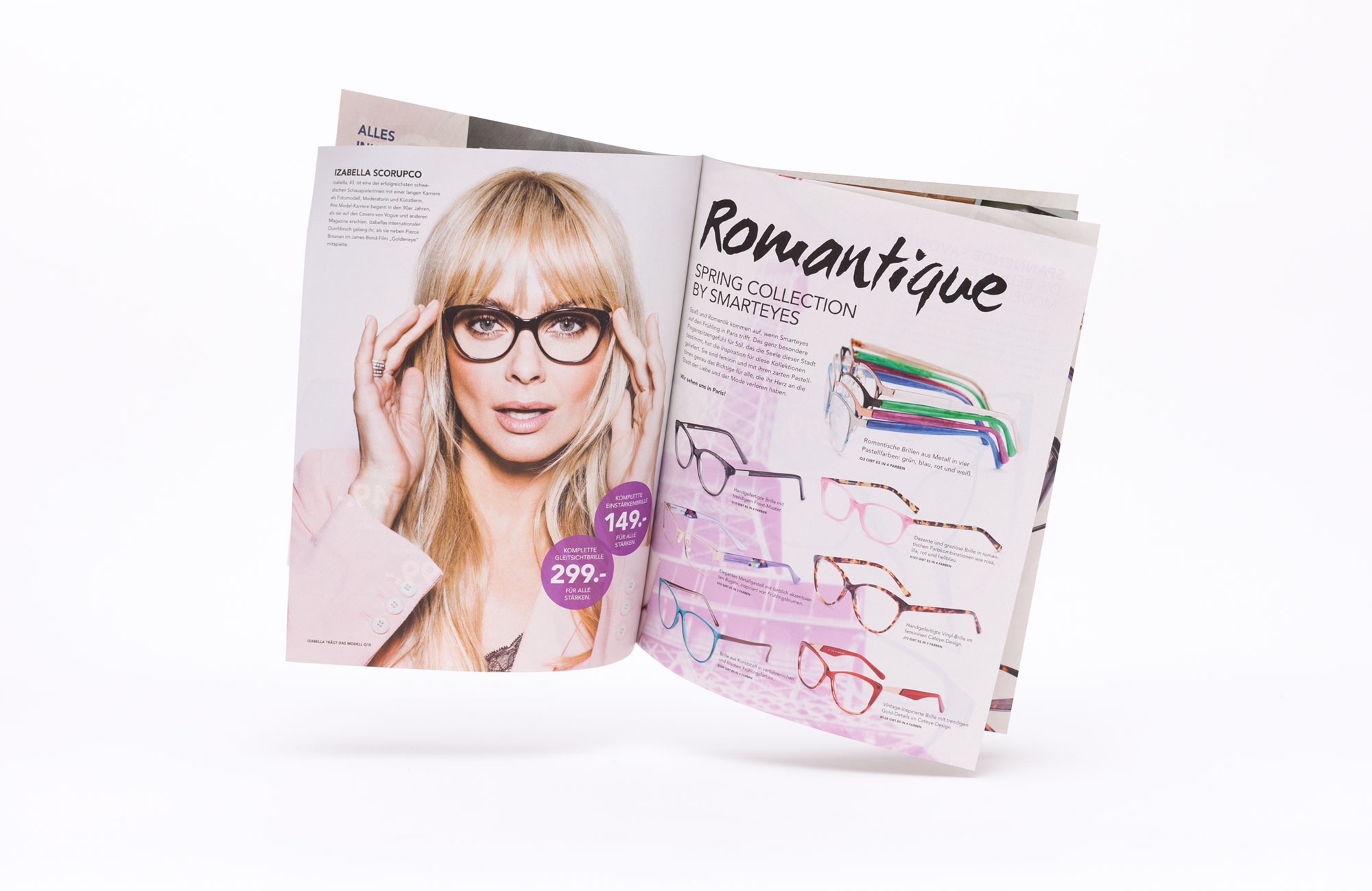 75a Büro für Gestaltung aus Stuttgart entwirft neues Kundenmagazin für den schwedischen Brillenhersteller smarteyes