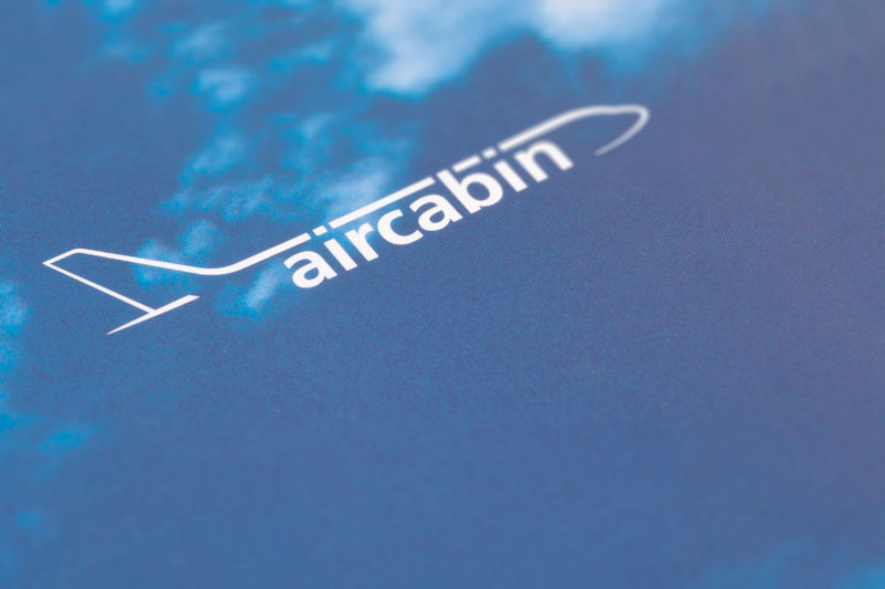 75a gestaltet den Geschäftsbericht für Aircabin, einer Tochtergesellschaft von Airbus Deutschland