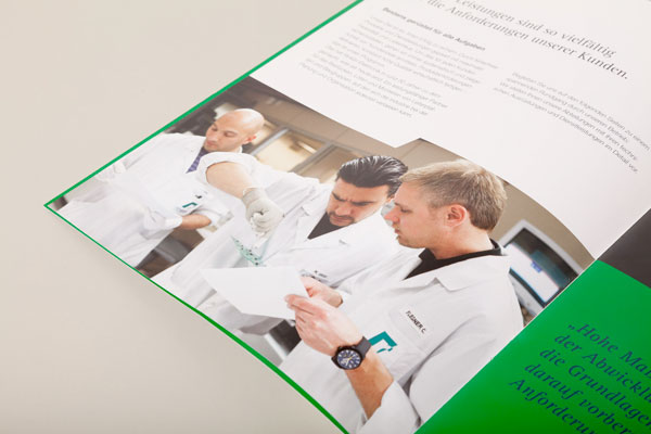 Fotokonzeption und Broschürenentwicklung für Rinklin Elektronik aus Neuffen