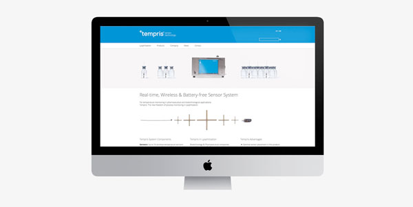 75a gestaltet die neue Website von Tempris aus Holzkirchen